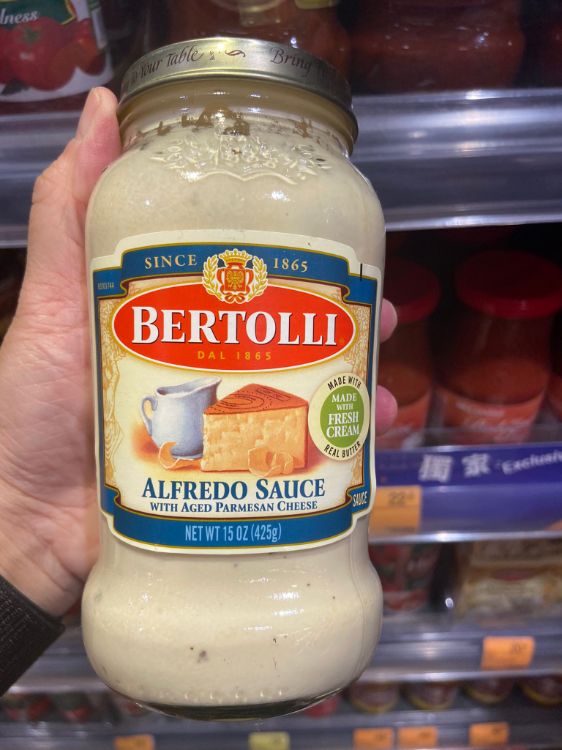 Bertolli Alfredo Sauce 1Source