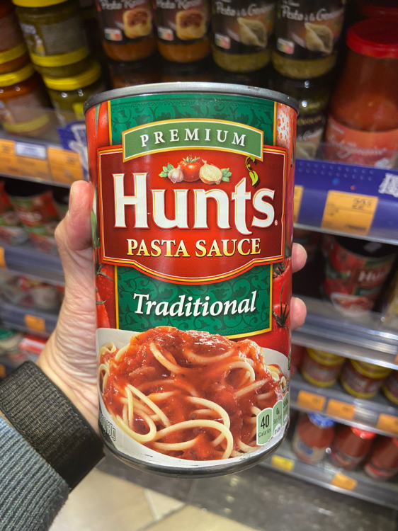 Hunt'S Pasta Sauce Traditional Premium 1Source