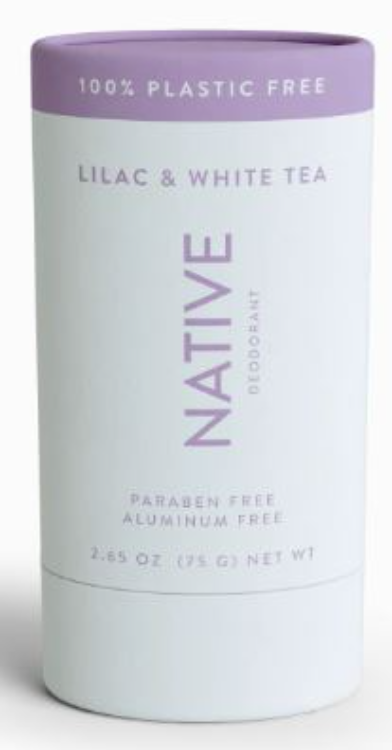 Native DEODORANT Plastic Free Deodorant Lilac White Tea 1Source Native DEODORANT Plastic Free Deodorant Lilac White Tea 1Source