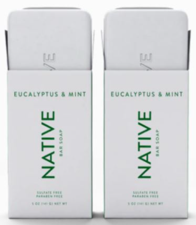 Native Bar Soap Eucalyptus & Mint 1Source