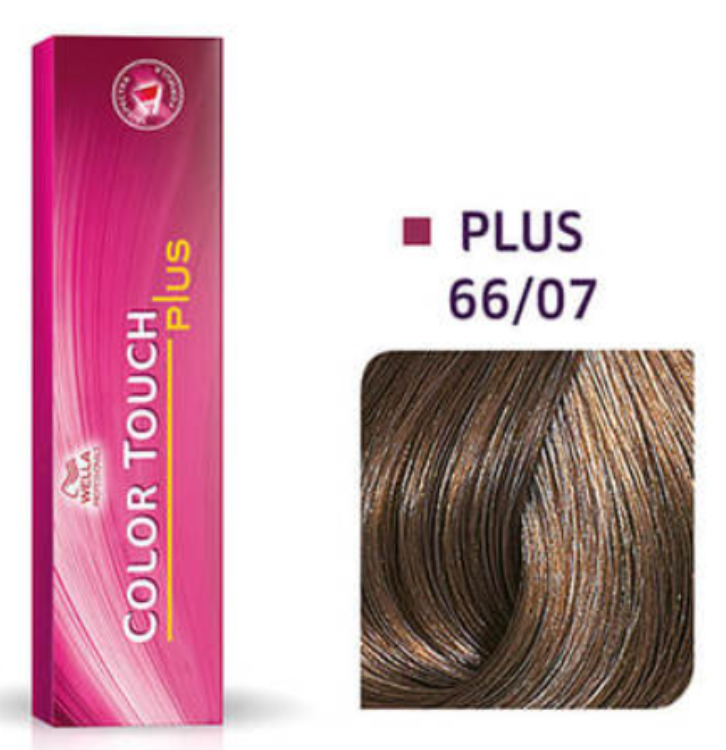 Wella Color Touch Plus 66/07 Intense Dark Blonde/Natural Brown Demi ...