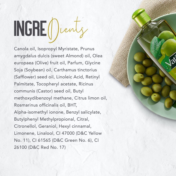 Vatika Olive Enriched Hair Oil 1Source