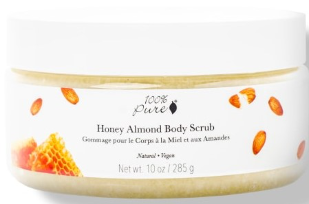 100 Pure Honey Almond Body Scrub 1Source
