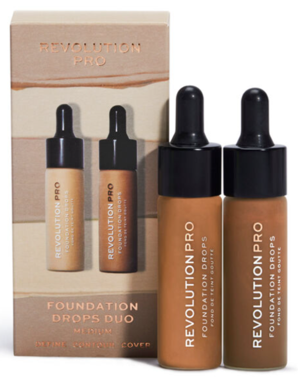 Revolution Pro Foundation Drops Duo Medium 1Source