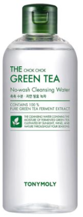 Tonymoly The Chok Chok Green Tea No Wash Cleansing Water 1Source