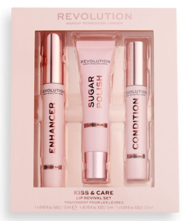 Revolution Makeup Revolution Kiss & Care Lip Set 1Source