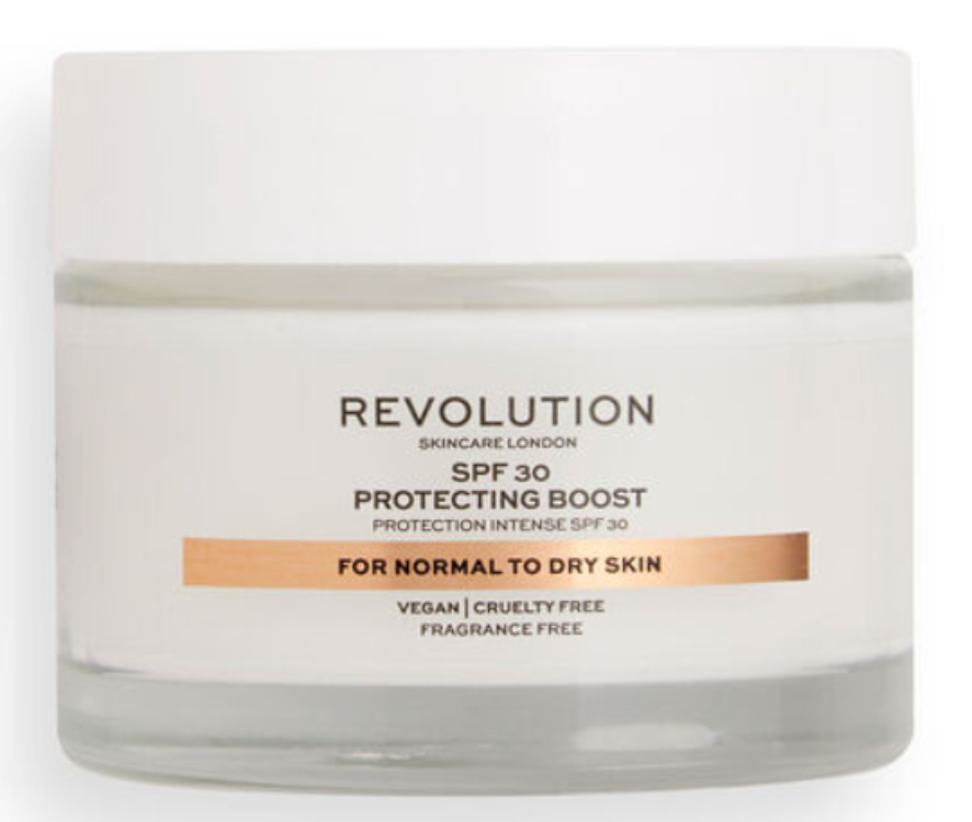Revolution Skincare SPF30 Protecting Boost For Normal To Dry Skin Fragrance Free 1Source