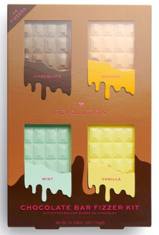 Revolution I Heart Revolution Chocolate Bar Fizzer Kit 1Source