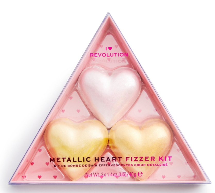 Revolution I Heart Revolution Metallic Heart Fizzer Kit 1Source