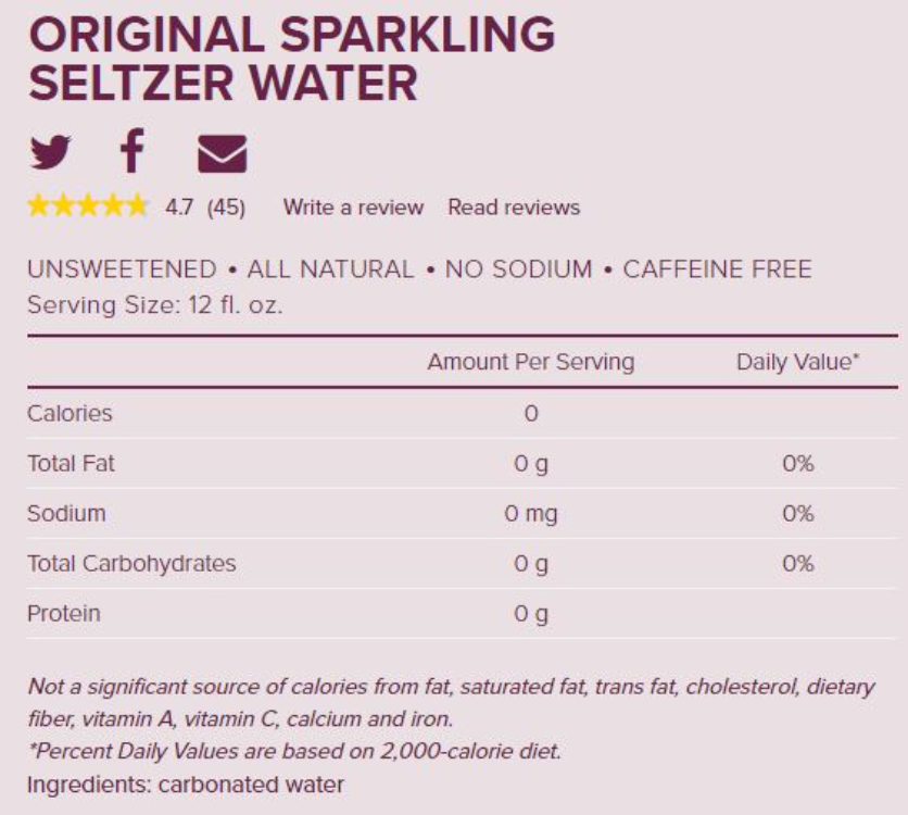 Schweppes Sparkling Seltzer Water Original 1Source