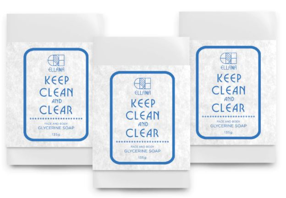 Ellana Keep Clean And Clear Face And Body Glycerin Soap 1Source