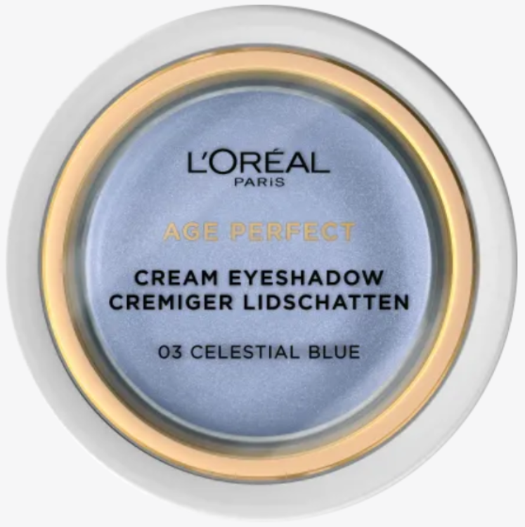 L'Oréal Paris Age Perfect Cream Eye Shadow 03 Celestial Blue 1Source
