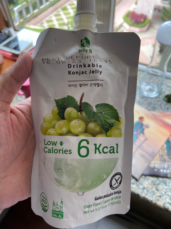 Jelly B Drinkable Konjac Jelly Grape Flavor 1Source