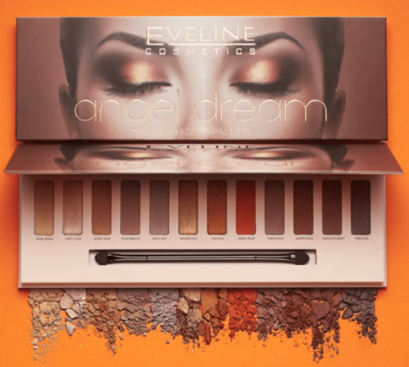 Eveline Lidschatten Palette – Sunrise – Vielfältige Farben Für Täglichen Make-up-Look