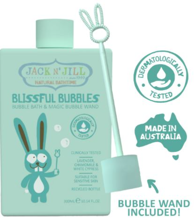 Jack N' Jill Blissful Bubbles Bubble Bath & Magic Bubble Wand 1Source