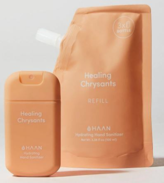 HAAN Healing Chrysants Hydrating Hand Sanitizer 1Source