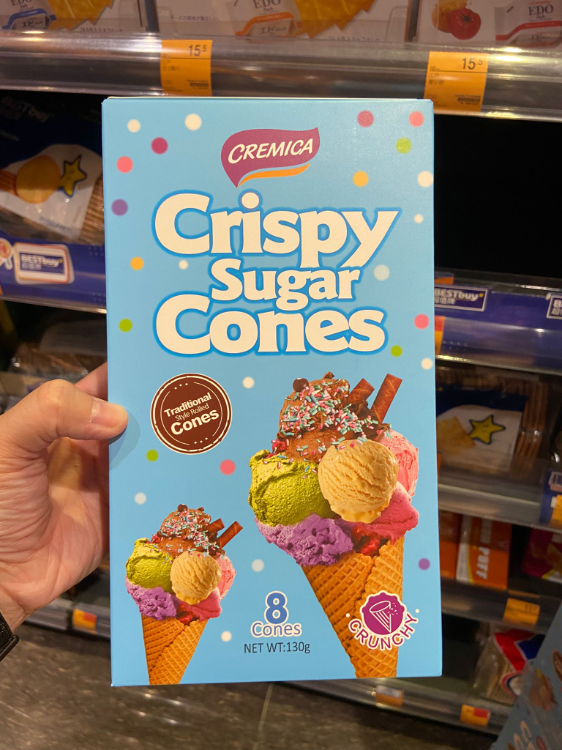 Cremica Crispy Sugar Cones 1Source