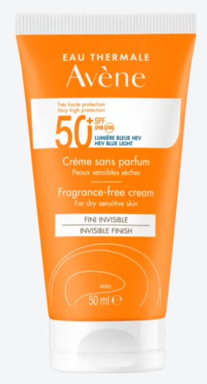 Eau Thermale Avene Creme Sans Parfum SPF 50 1Source eau-thermale-avene-creme-sans-parfum-spf-50-1source