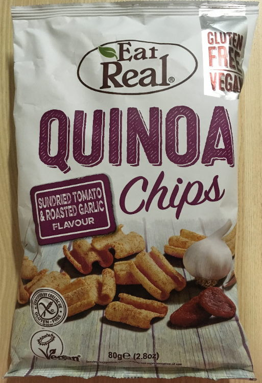 Eat Real Quinoa Chips Sundried Tomato & Roasted Garlic Flavor 1Source