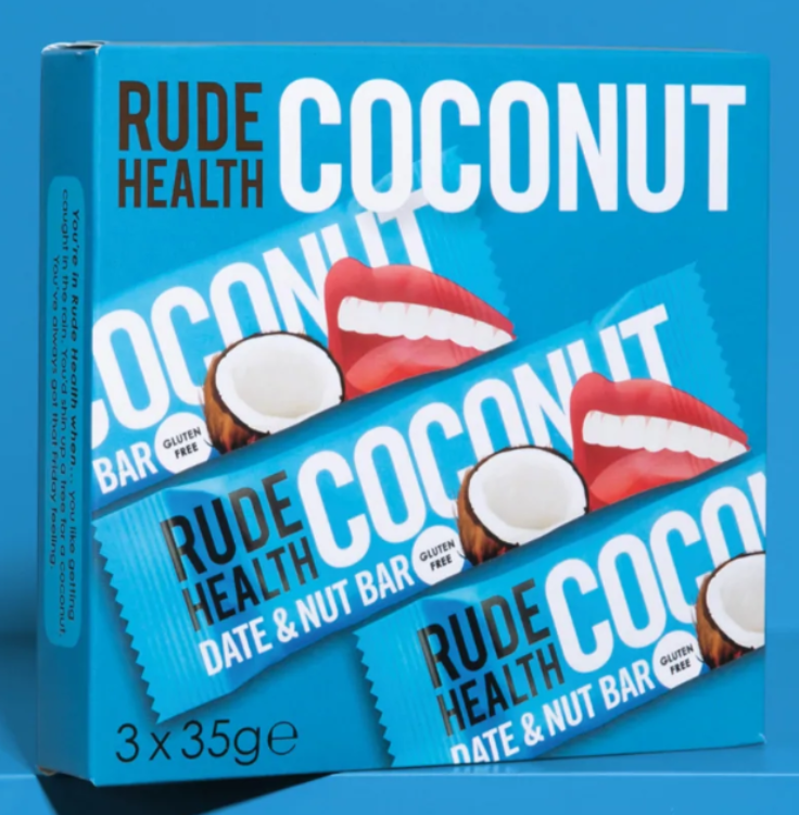 RUDE HEALTH COCONUT BAR MULTIPACK Gluten Free 1Source