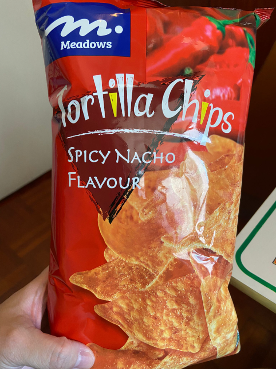 Meadows Tortilla Chips Spicy Nacho Flavour 1Source