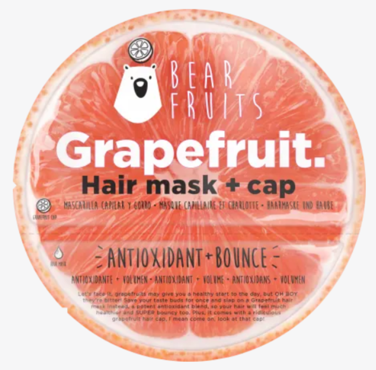 Bear Fruits Grapefruit Hair Mask + Cap 1Source