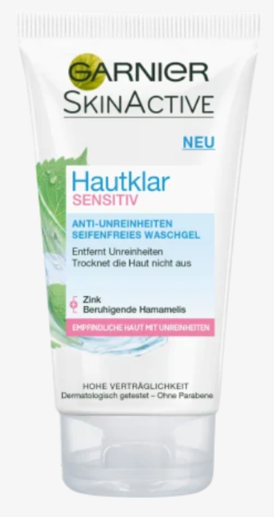 Garnier Hautklar Aktiv Akut Roll On Kaufen Garnier Skin Active Hautklar Sensitive Seifenfreies Waschgel - 1Source