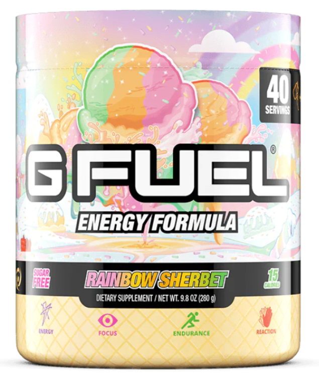 G FUEL ENERGY FORMULA RAINBOW SHERBET 1Source