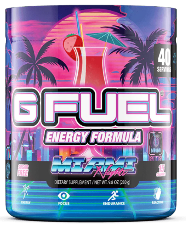 G FUEL ENERGY FORMULA MIAMI NIGHTS Strawberry Piña Colada 1Source