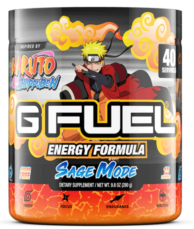 G FUEL ENERGY FORMULA NARUTO SAGE MODE Pomelo White Peach 1Source