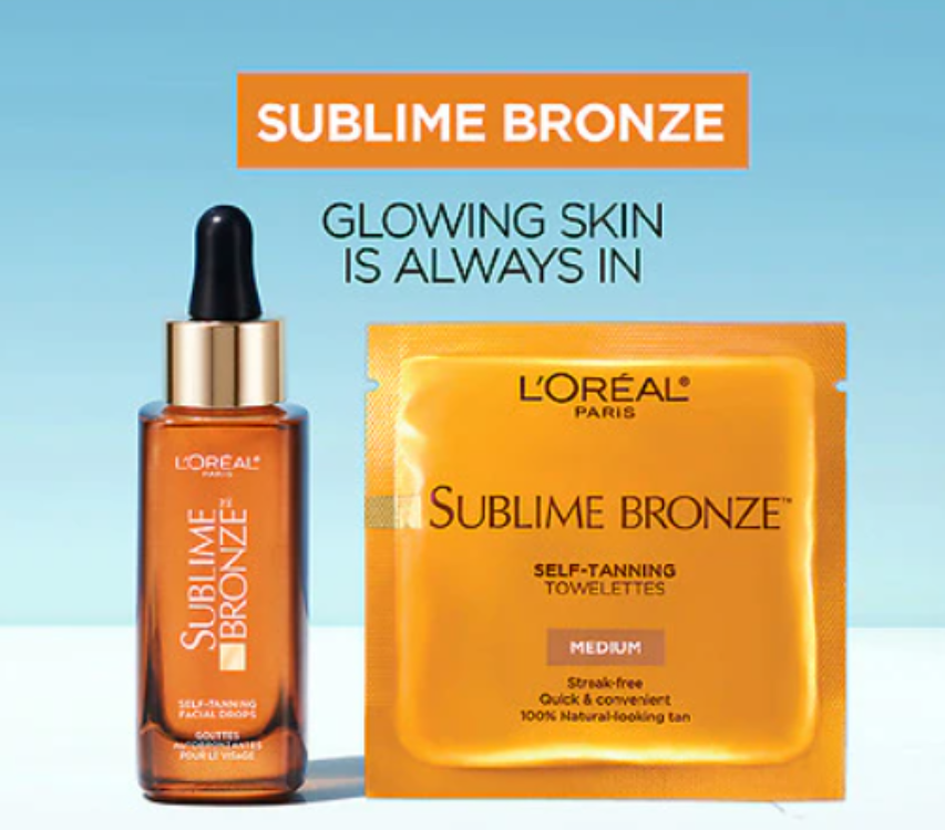 L'Oreal Paris Sublime Bronze Self Tanning Towelettes Medium 1Source