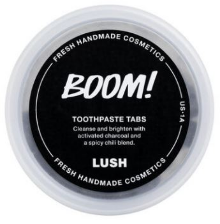 Lush Boom! Toothpaste Tabs 1Source