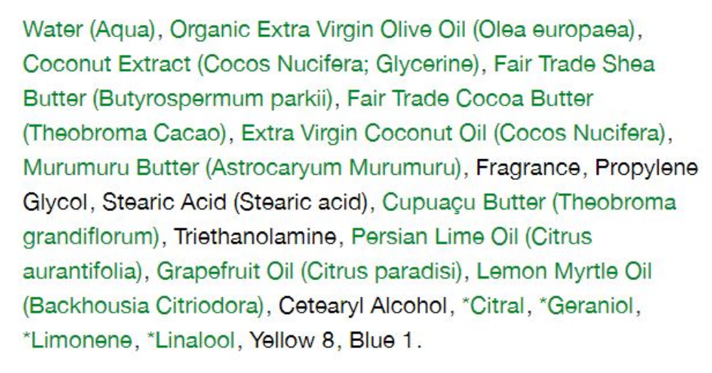 Lush Lime Bounty Body Butter 1Source