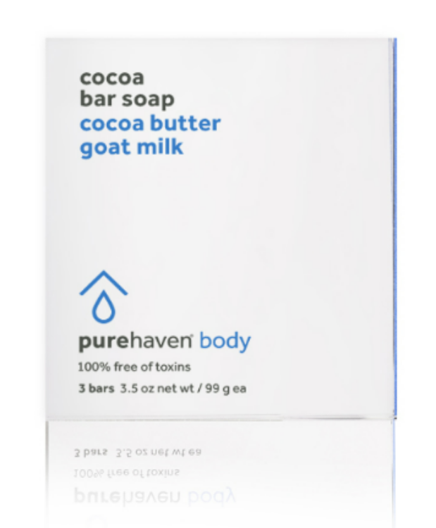 Purehaven Body Cocoa Bar Soap Cocoa Butter Goat Milk 1Source