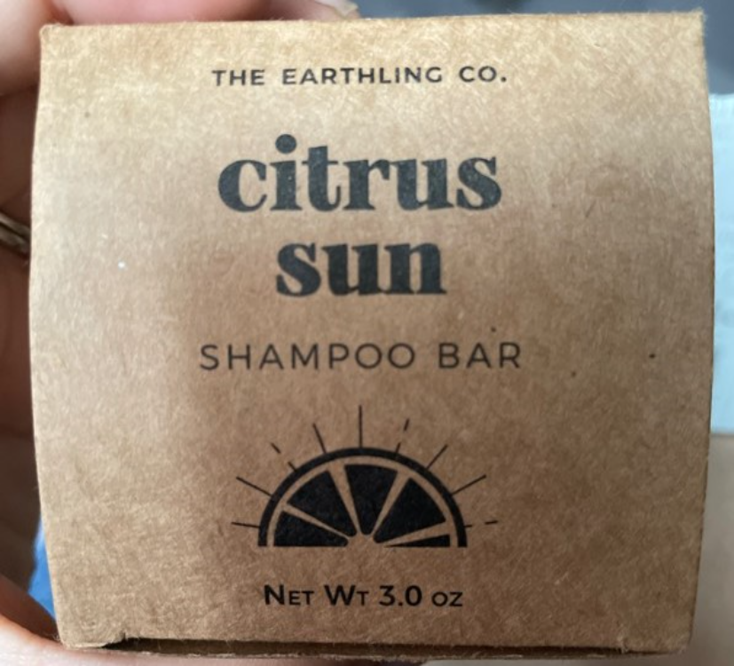 The Earthling Co Citrus Sun Shampoo Bar 1Source
