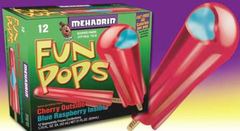 Mehadrin Cherry Blue Raspberry Fun Pops - 1Source