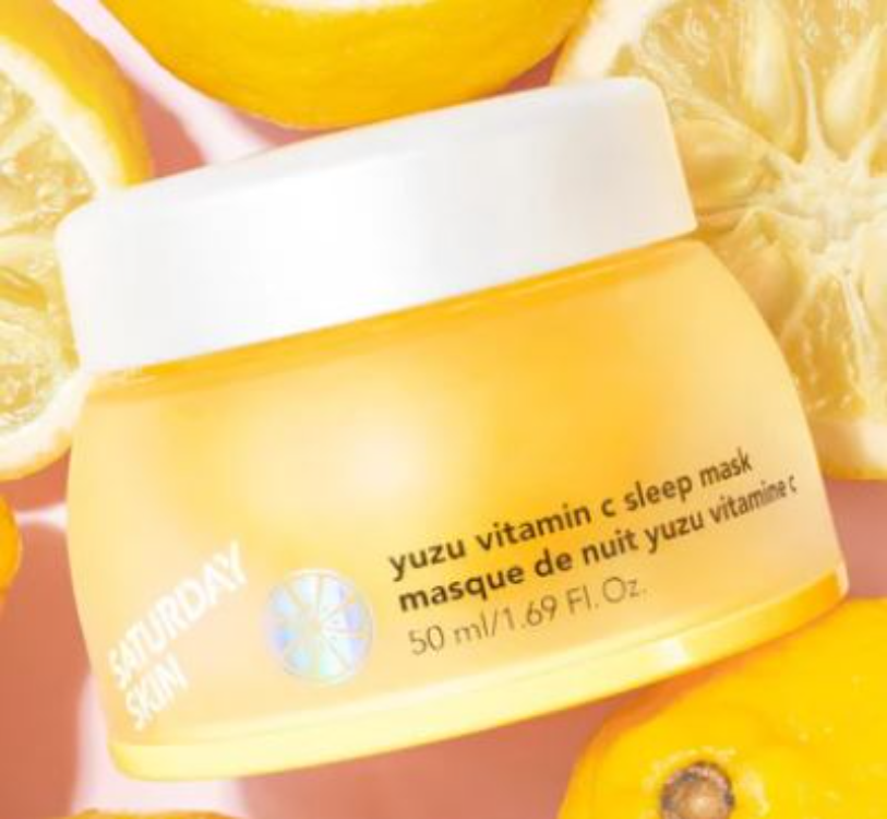 SATURDAY SKIN Yuzu Vitamin C Sleep Mask 1Source