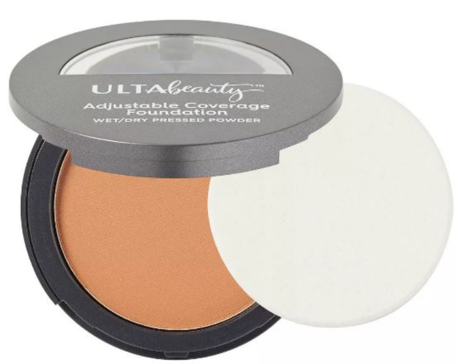 Ulta Beauty Adjustable Coverage Foundation Wet/Dry Pressed Powder Color