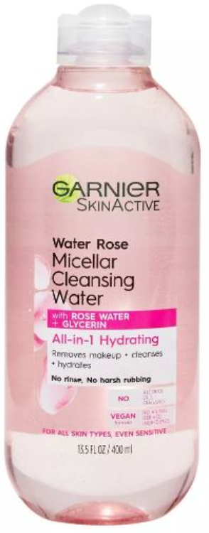 Garnier SkinActive All-in-1 Mizellen Reinigungsfluid – Abschminklösung Für Gesicht, Augen & Lippen