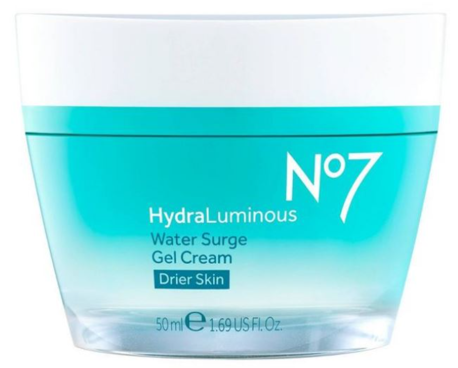 No7 Hydraluminous Water Surge Gel Cream Drier Skin 1Source