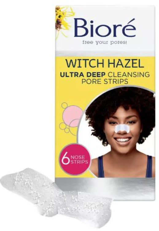 Biore Witch Hazel Ultra Deep Cleansing Pore Strips 1Source