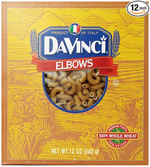 Da Vinci Italian Whole Wheat Pasta Elbows 1Source