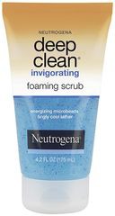 deep clean invigorating foaming scrub