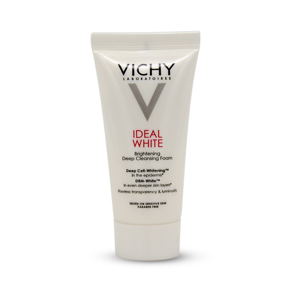 vichy ideal white brightening deep cleansing foam