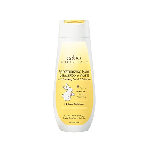babo botanicals moisturizing baby shampoo & wash