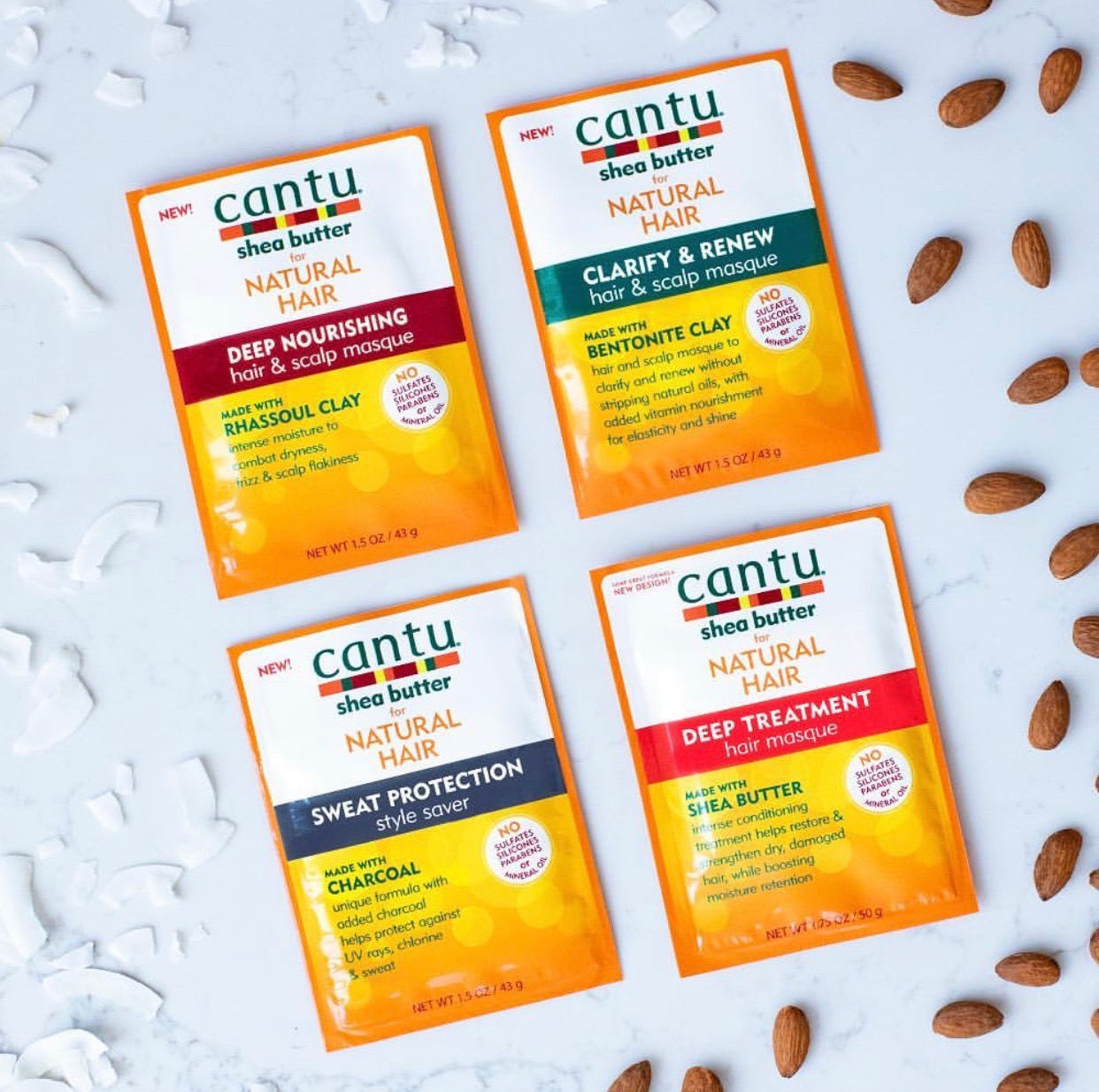 4 New Cantu Beauty Hair Masques To Use On Your Next Spa Night