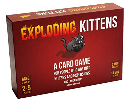 Exploding Kittens game box