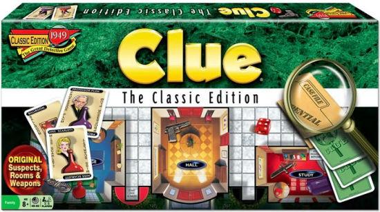 Clue game box