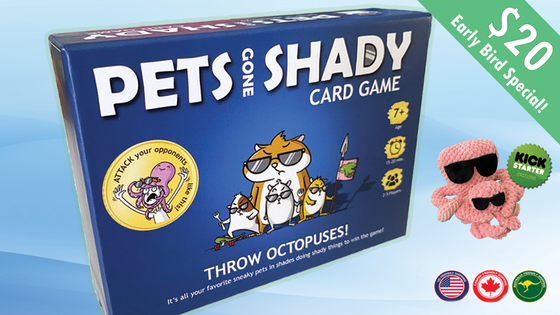 Shady Pets game box