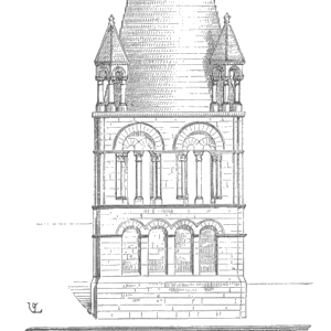 Drawing of Clocher Roulet